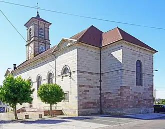 The church in Saint-Germain