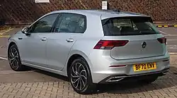 Golf 5-door hatchback rear