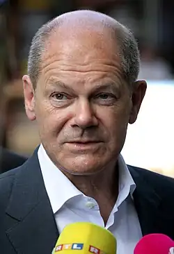 Olaf Scholz(SPD)from Hamburg