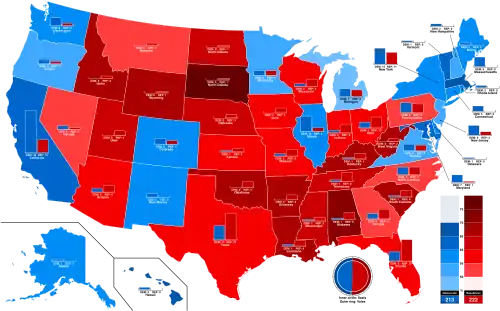 Popular vote by states