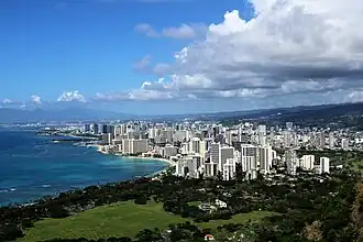 Honolulu skyline