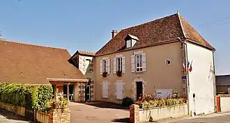 The town hall in Sainte-Gemme-en-Sancerrois