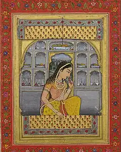 An 18th-century painting of Padmini.