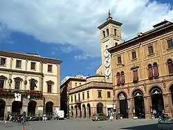 Piazza della Libertà, Tolentino.