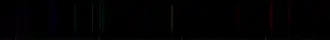 Color lines in a spectral range