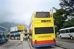 Citybus Hong Kong Volvo Olympian with Northern Counties Palatine I bodywork rear in 2006
