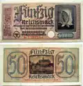 50 RM, 1938–1945