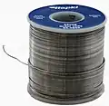 Leaded solder (60%/40% tin/lead alloy)