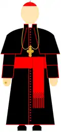 Cardinal(Often with pellegrina.)
