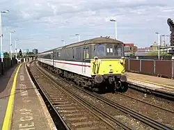 The first trains to be used on Gatwick Express services were hauled by Class 73 locomotives.