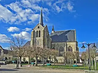 The church of Saint-Pierre, in Ablis