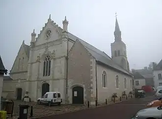 The church of Saint-Laurent, in Montlouis-sur-Loire