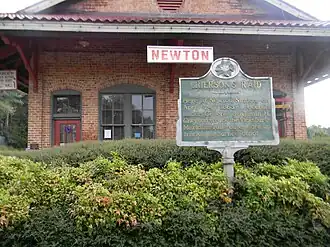 Alabama and Vicksburg Railroad Depot