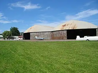 The Besançon-Thise Aerodrome in Thise