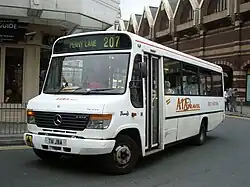 Mercedes-Benz O814 Vario with Plaxton Beaver 2 bodywork in 2009