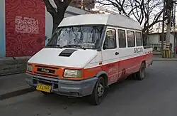Crew cab (before improvements)
