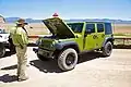 "J8" is a military vehicle based on the Jeep Wrangler "JK"