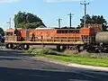 No. 4005 (originally 305) crossing Kwinana Beach Rd in 2022.