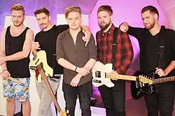 AWS in 2018. Left to right: Veress, Schiszler, Siklósi, Kökényes, and Brucker.