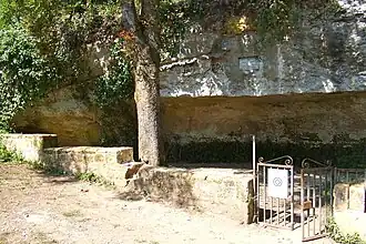 Shelter of the Cro-Magnon.