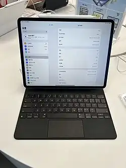 Picture of iPad Air 13-inch running iPadOS 18