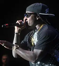 McColister performing in 2013