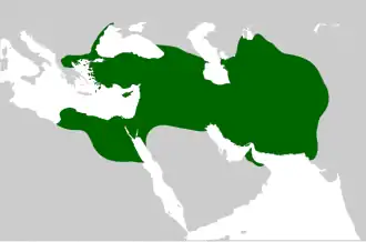 Achaemenid Empire at its greatest extent.
