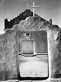 Church, Taos Pueblo (1942).