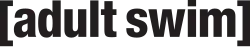 Logo where the text "adult swim" is in all lower case letters and encased in brackets, followed by the trademark symbol.