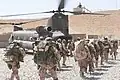 ISAF soldiers on loan from the Czech Republic's army in Logar Province in 2009
