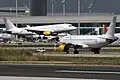 Two Vueling planes in 2011