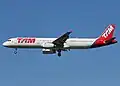 Airbus A321-231 of TAM