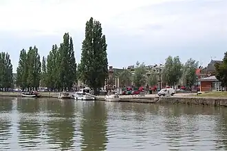 Aisne river at Soissons