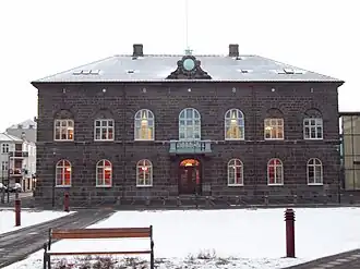 The Icelandic Parliament sits in the Old Royal Palace in Athens
