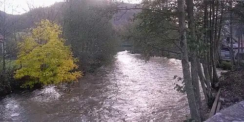 The Alagnon in Molompize.
