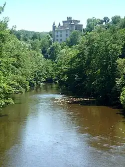 The Alagnon in Torsiac.