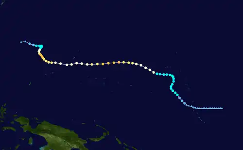 Storm path