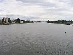 The Allier river in Vichy.