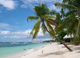 Alona beach on Panglao Island