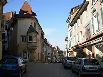 Historic centre of Altkirch.