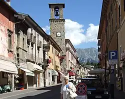 Street in Amatrice.