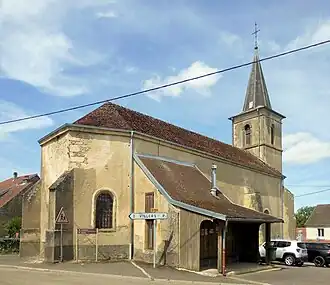 The church of Saint-Martin in Amoncourt