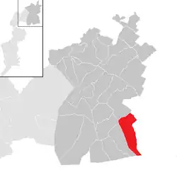 Location within Neusiedl am See district