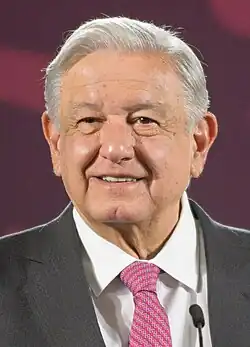 Andrés Manuel López Obrador(2018–2024) (1953-11-13) November 13, 1953 (age&nbsp;72)