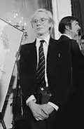 Artist Andy Warhol