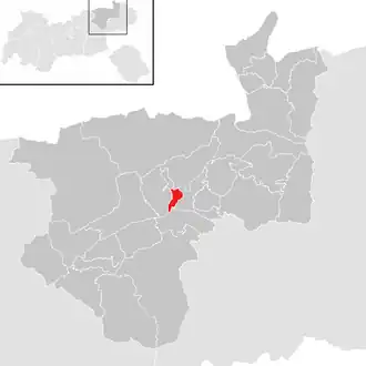 Location in the district