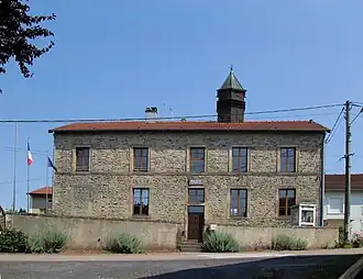 The town hall in Anglemont
