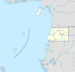 Location of Annobón