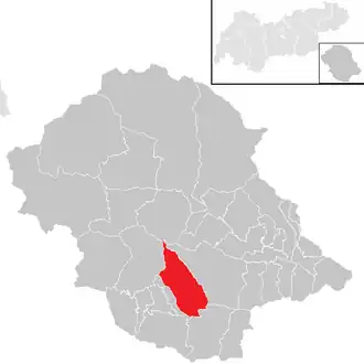 Location in the district