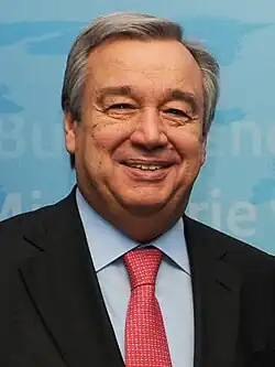 António Guterresserved 1995–2002,born 1949 (age 77)